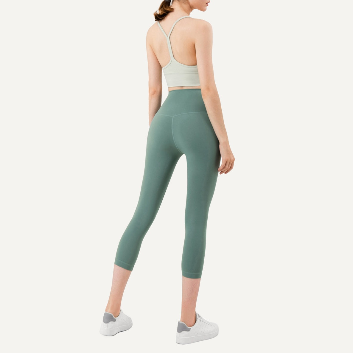 High-Waisted Capri Leggings - full look