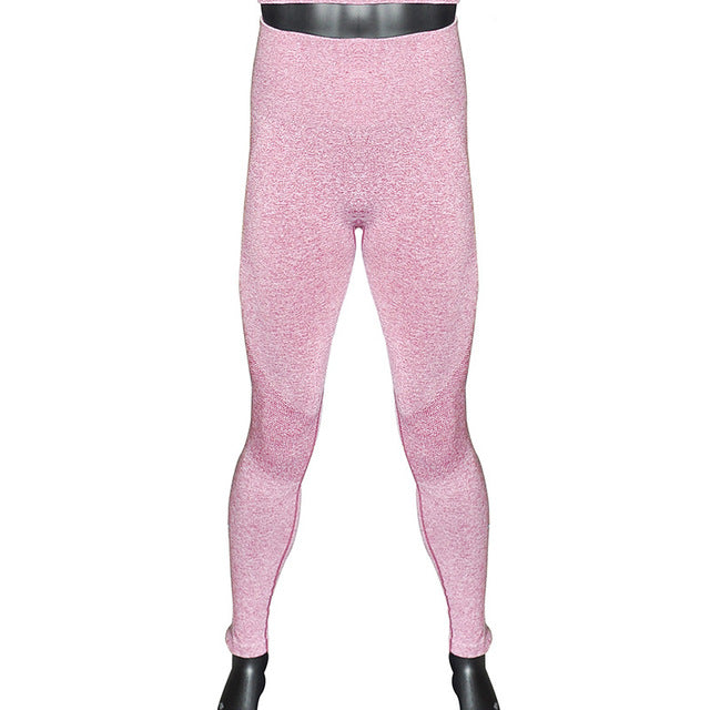 Heathered Long Sleeve Crop Top and Leggings Set